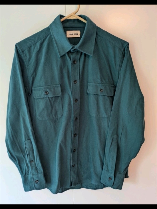 Taylor Stitch Other - Taylor Stitch Teal Green Long-Sleeve Button-Up Shirt